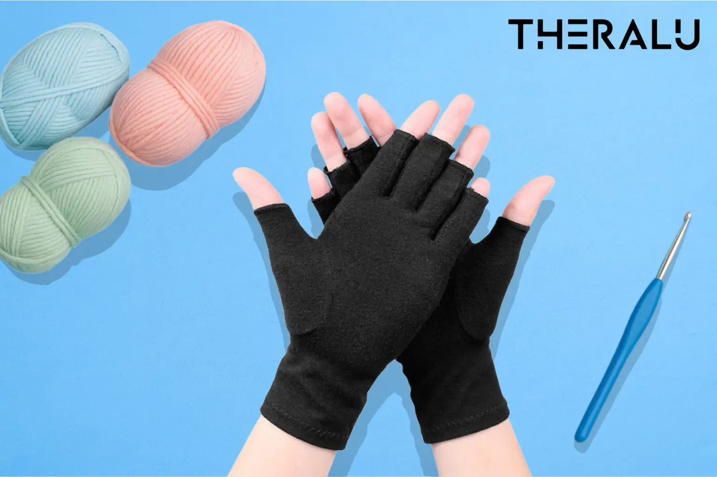TheraLu CircuPress Gloves for Crocheters