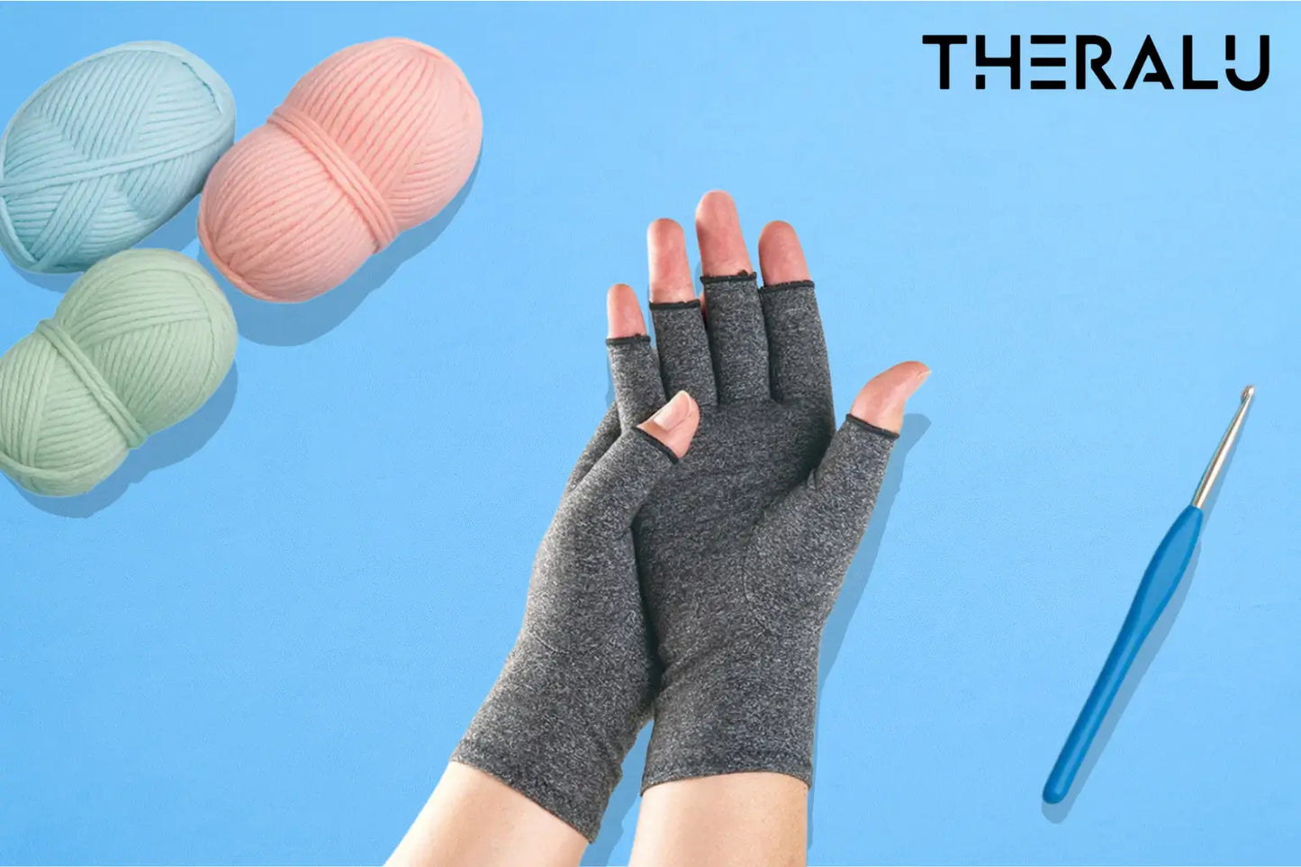 TheraLu CircuPress Gloves for Crocheters